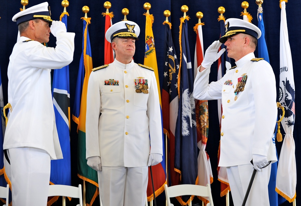 Seventh Coast Guard District change of command