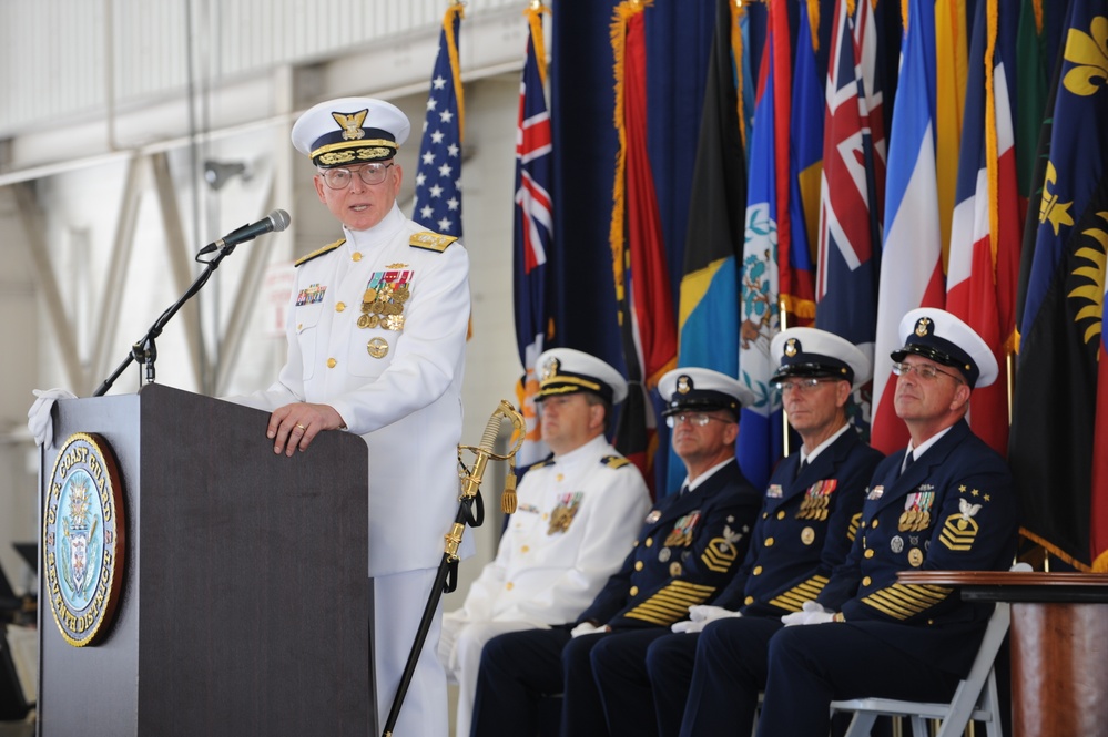 Seventh Coast Guard District change of command