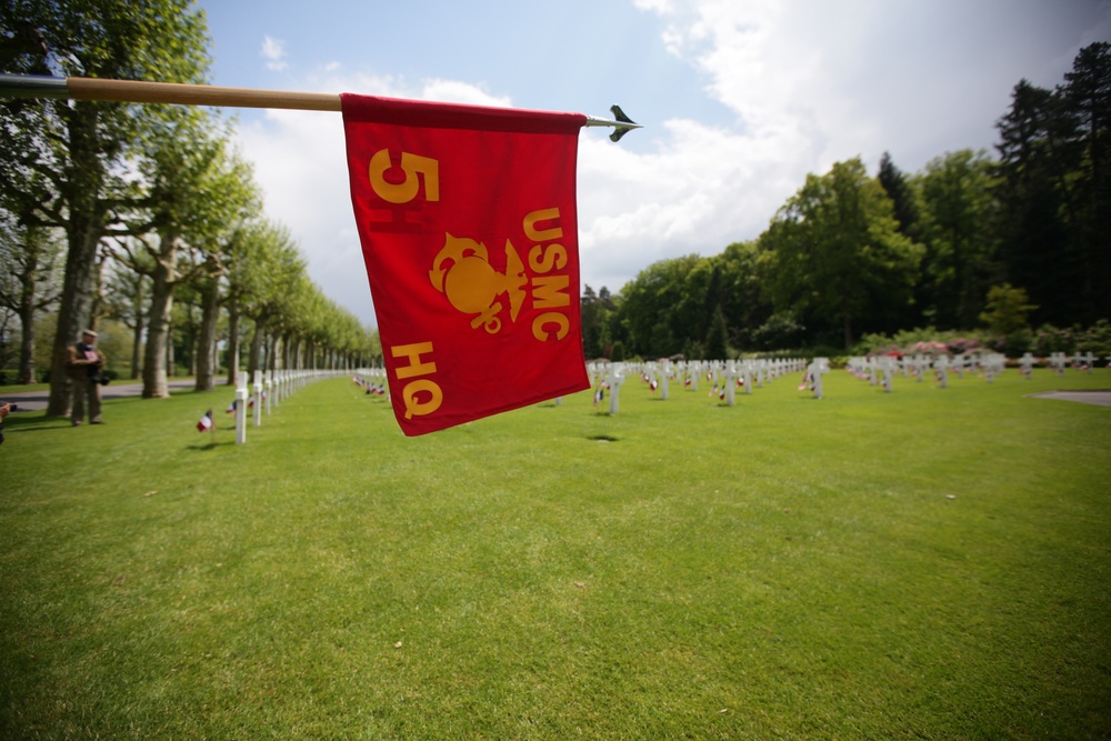 5th Marines participate in Belleau Wood Memorial Ceremony