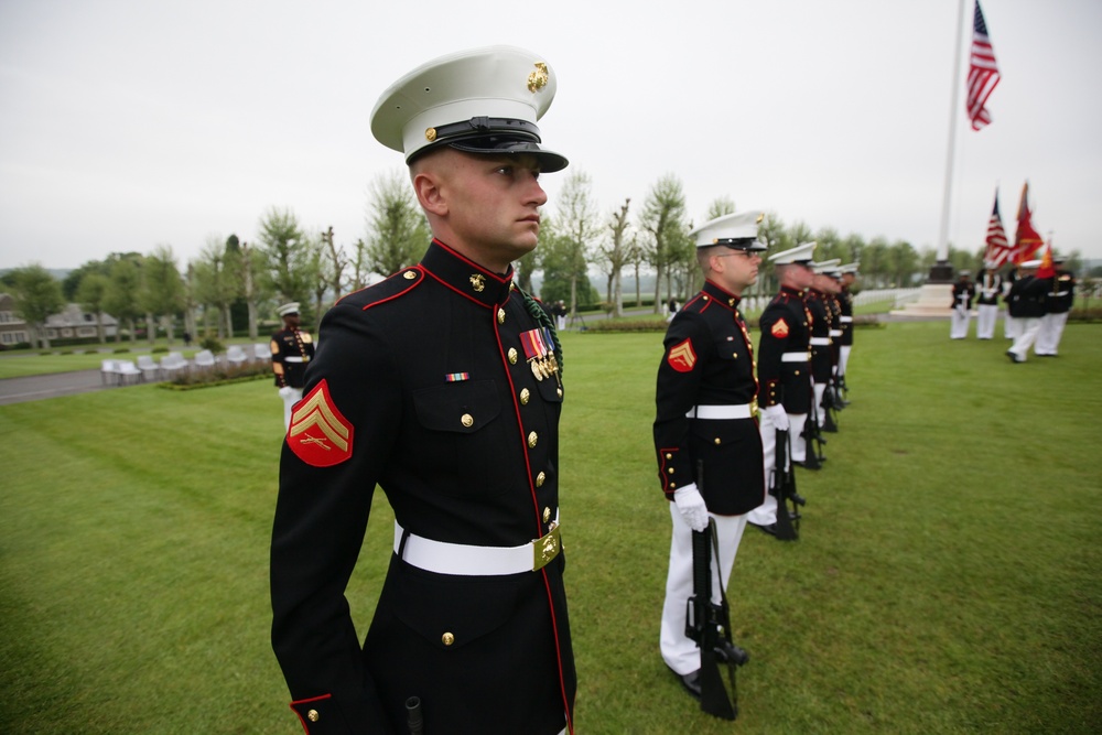 5th Marines participate in Belleau Wood Memorial Ceremony