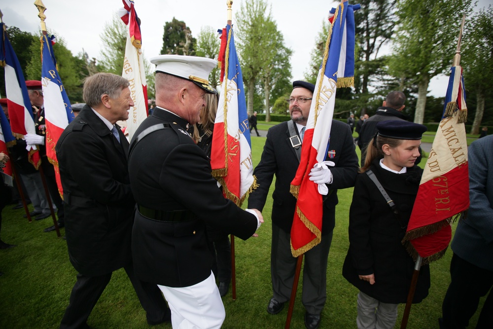 5th Marines participate in Belleau Wood Memorial Ceremony
