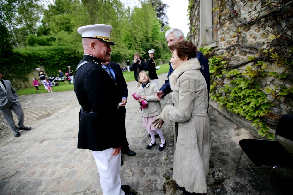 5th Marines participate in Belleau Wood Memorial Ceremony