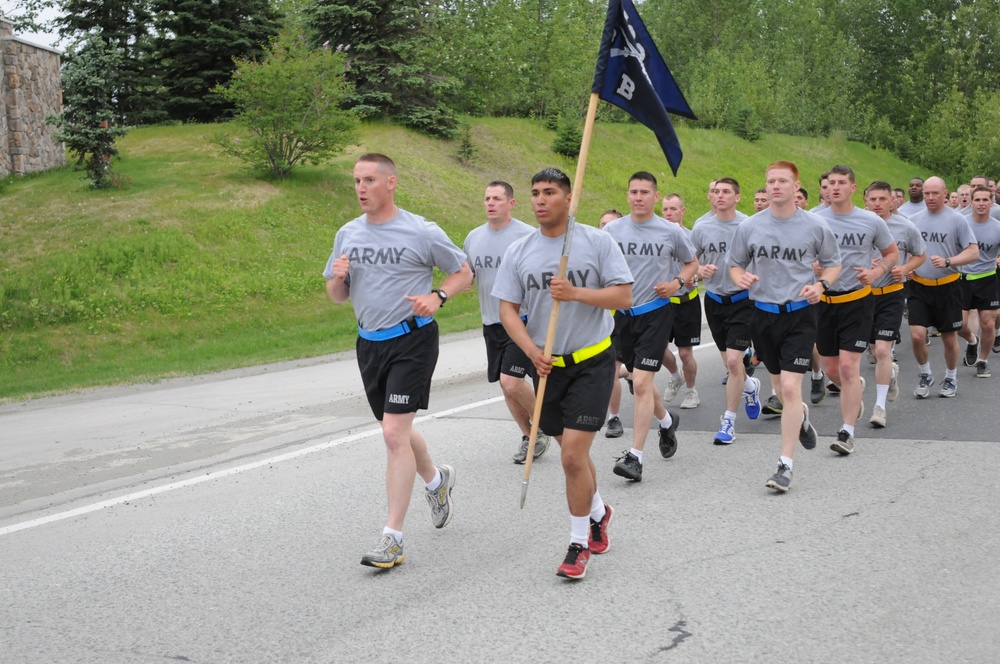 B Company, 3-509th IN (A) celebrates Army's birthday