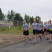 Lt. Col. Magsig leads paratroopers during Army birthday run