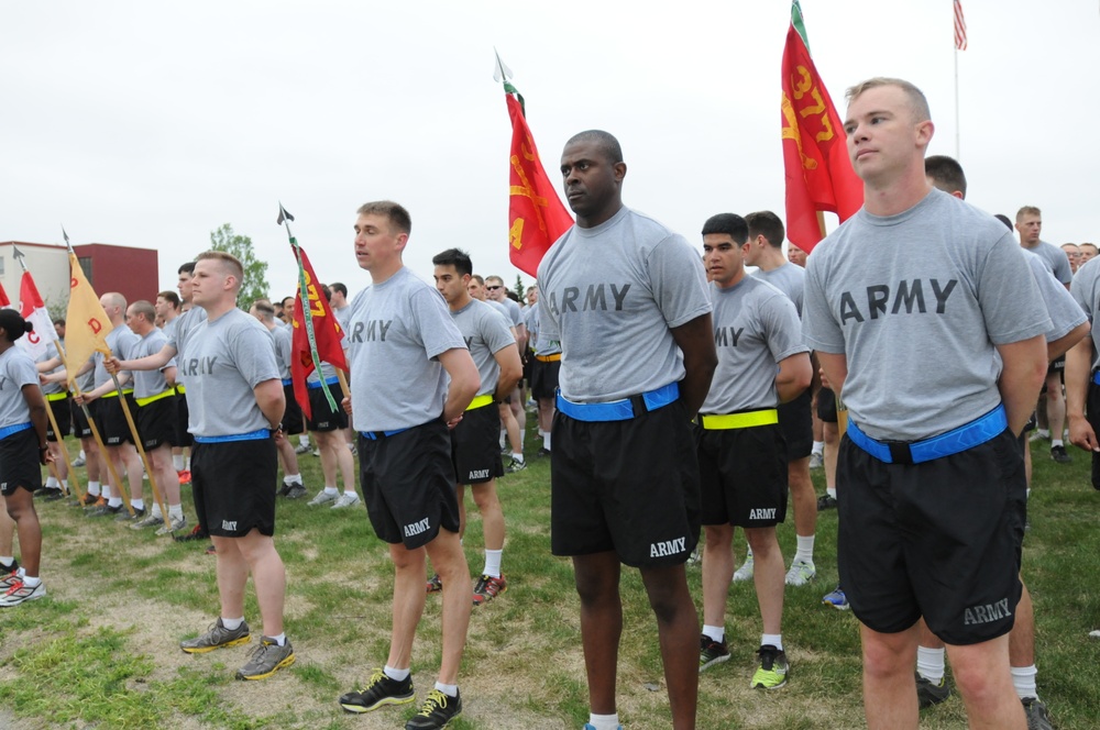 2-377th PFAR Battery Commanders celebrate Army's birthday