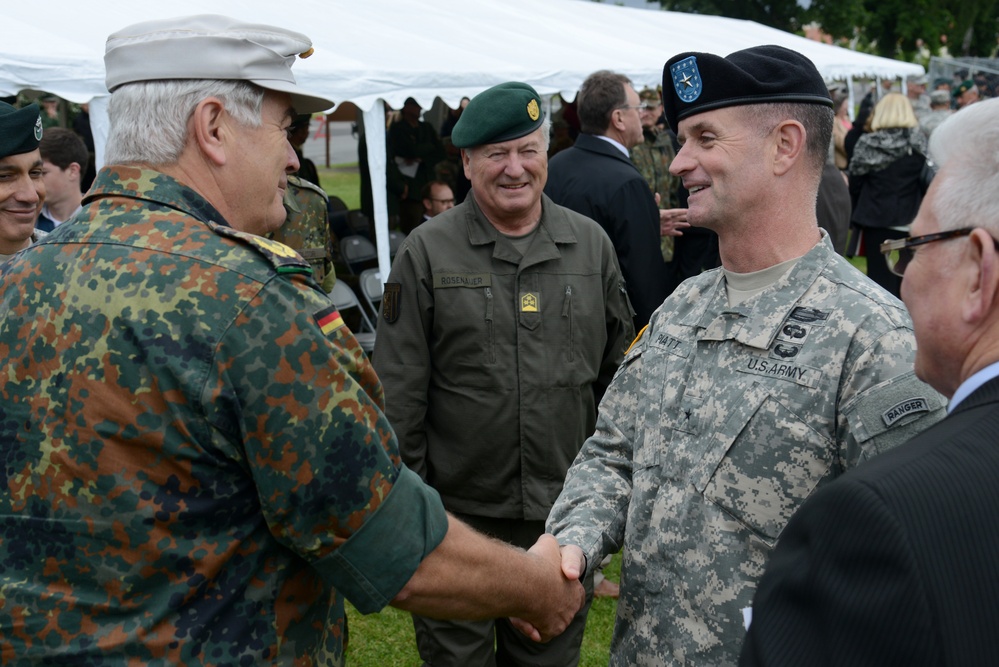 7th US Army JMTC change of command