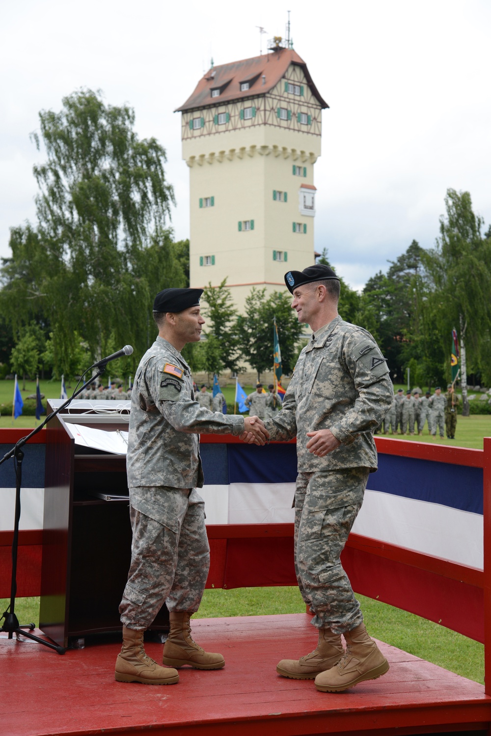 7th US Army JMTC change of command