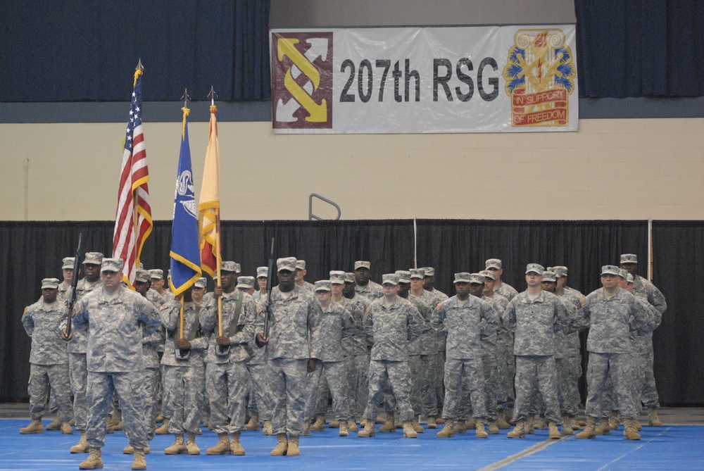207th RSG soldiers prepare for deployment