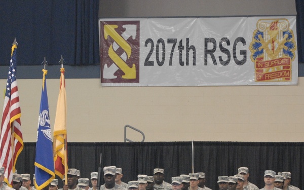 207th RSG soldiers prepare for deployment