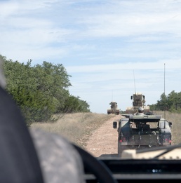 Texas National Guard engineers clear the way
