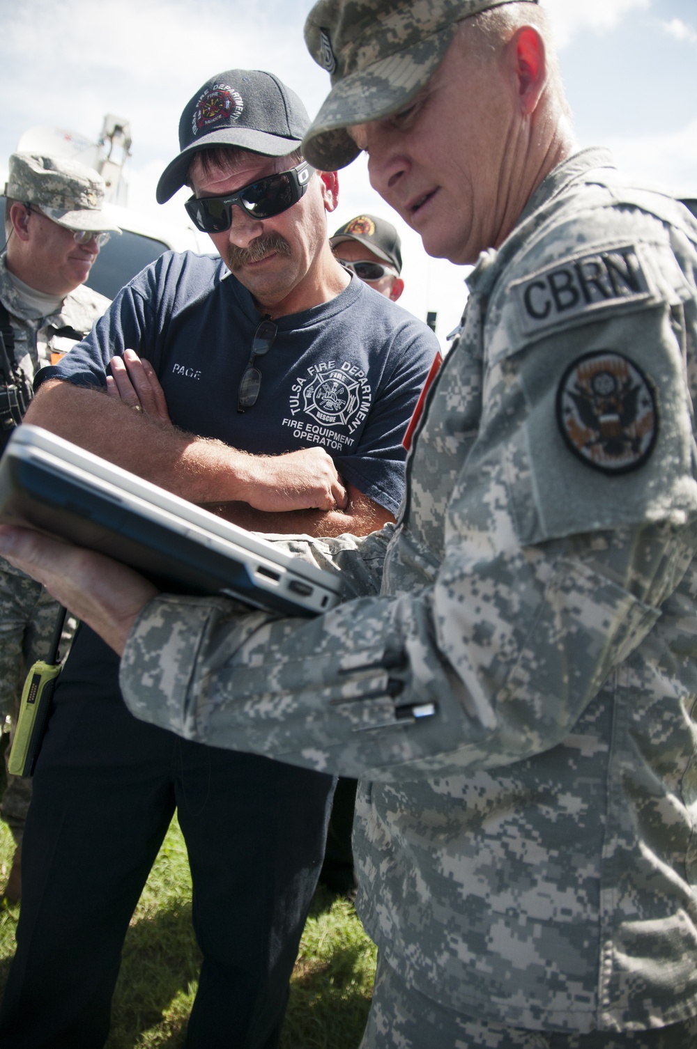Oklahoma National Guard trains with First Responders