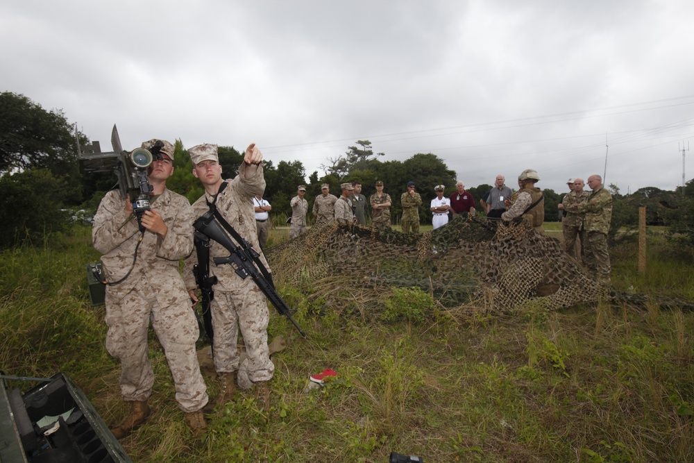 Nations converge on Cherry Point