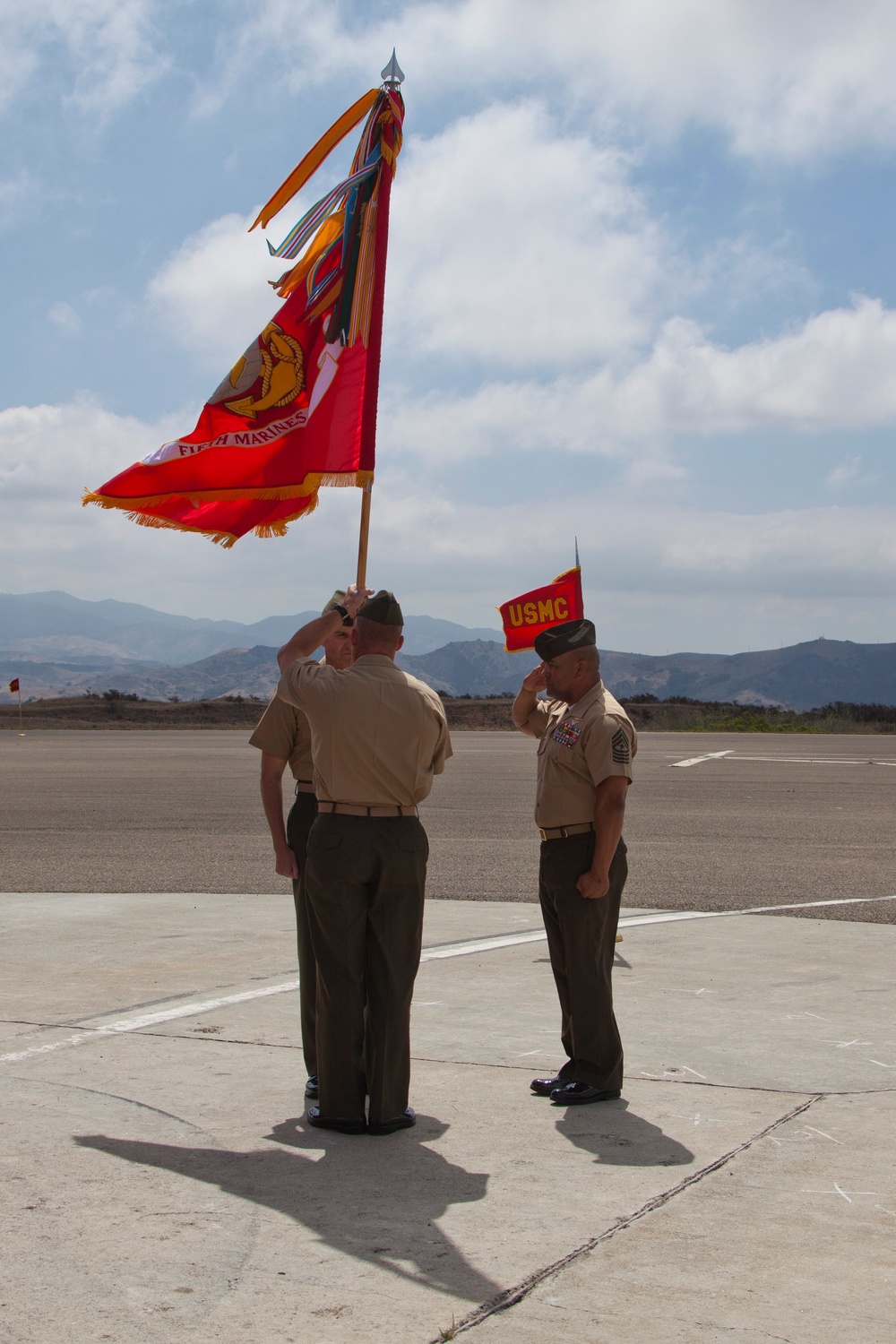 5th Marine Regiment Change of Command