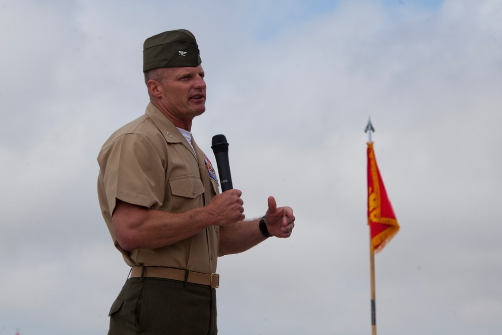 5th Marine Regiment Change of Command