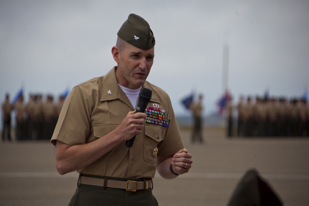 5th Marine Regiment Change of Command