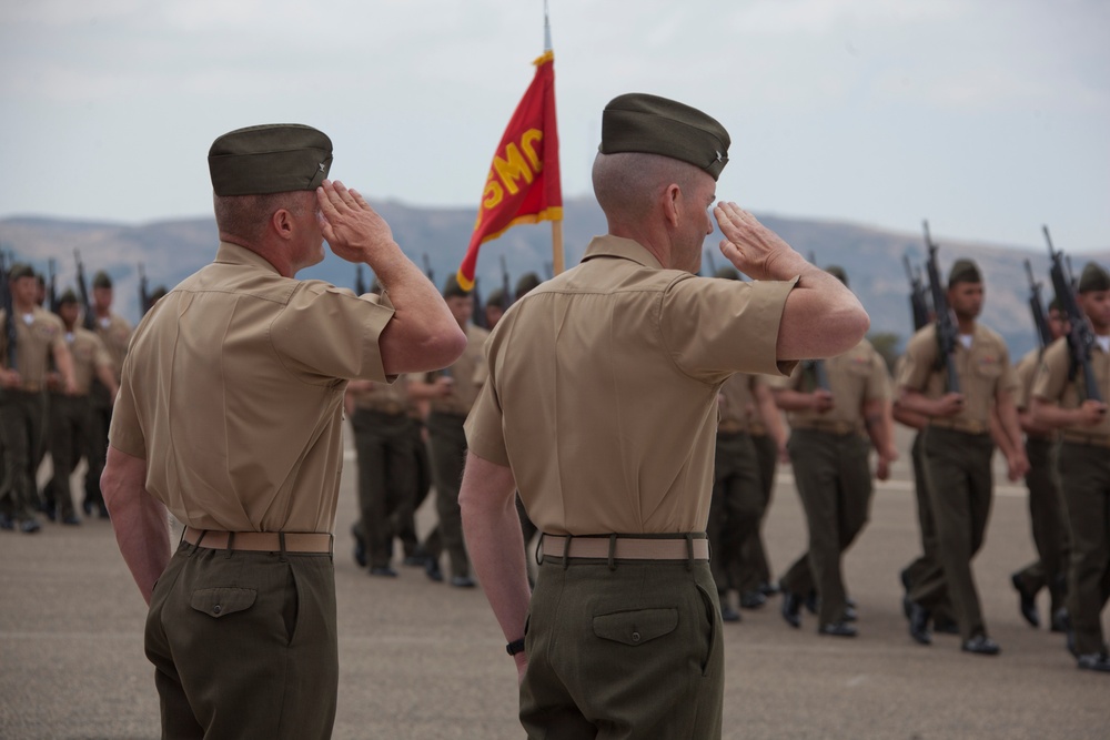 5th Marine Regiment Change of Command