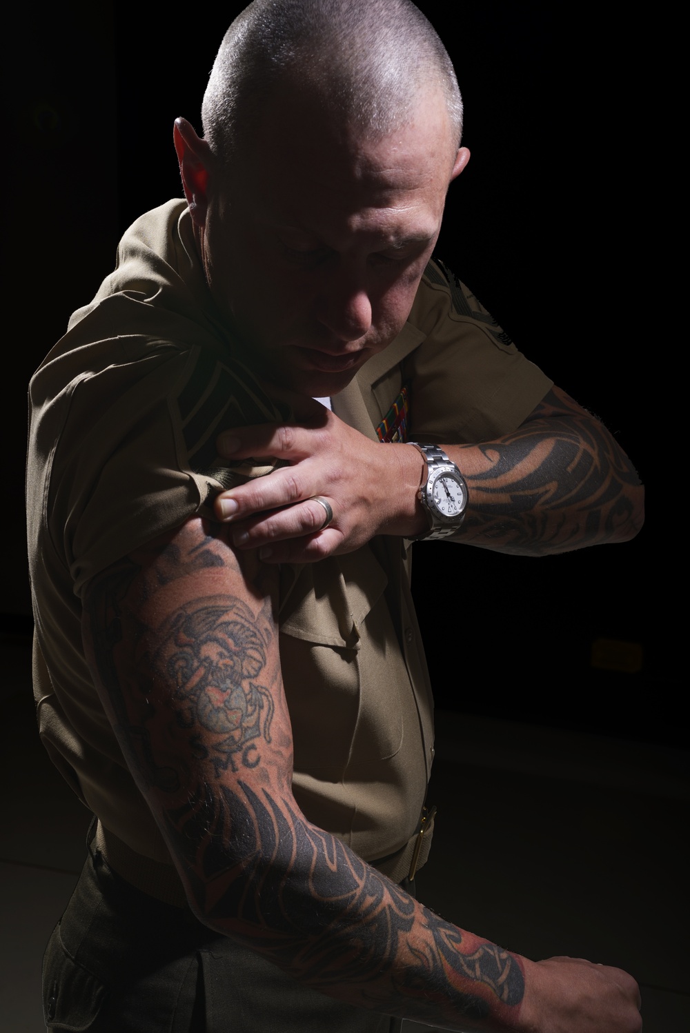 DVIDS - News - Immortalizing memories: the Marine 'moto tat'