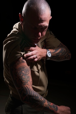 Immortalizing memories: the Marine ‘moto tat’