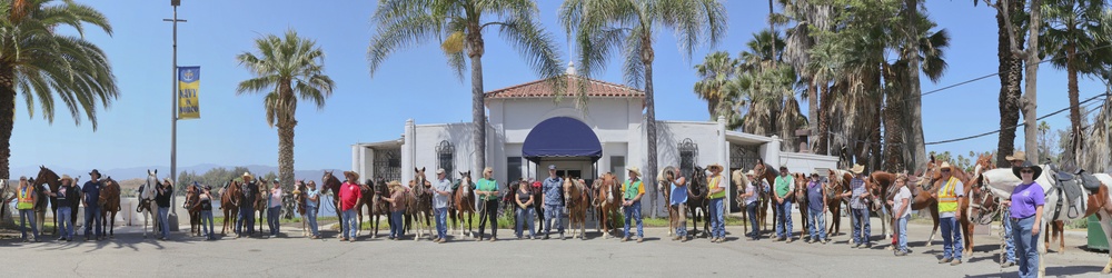 Navy in Norco opens base to local equestrian club