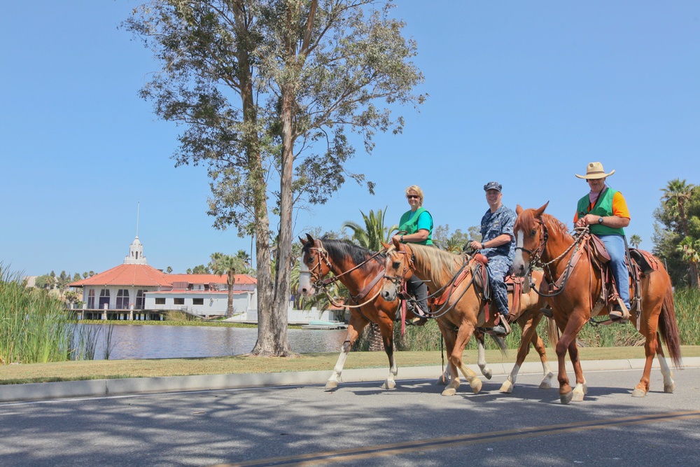 Navy in Norco opens base to local equestrian club