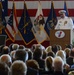 Rear Adm. Parks speaks during his retirement ceremony