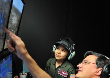 384th ARS continues Pilot for a Day, enriches young lives