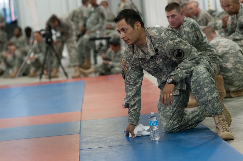 2013 US Army Reserve Best Warrior Competition:  Modern Army Combatives