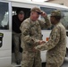 Joint senior logisticians walk disposition services yard in Bagram