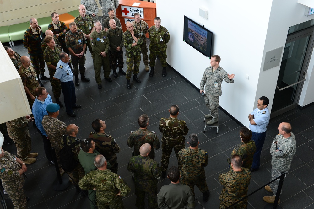 Spangdahlem strengthens bond with 34 nations during Vienna Document visit