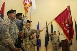 After serving 66 years 83rd Ordnance Battalion cases its colors