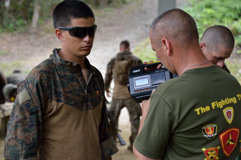 III MEF Marines test new uniform materials at JWTC