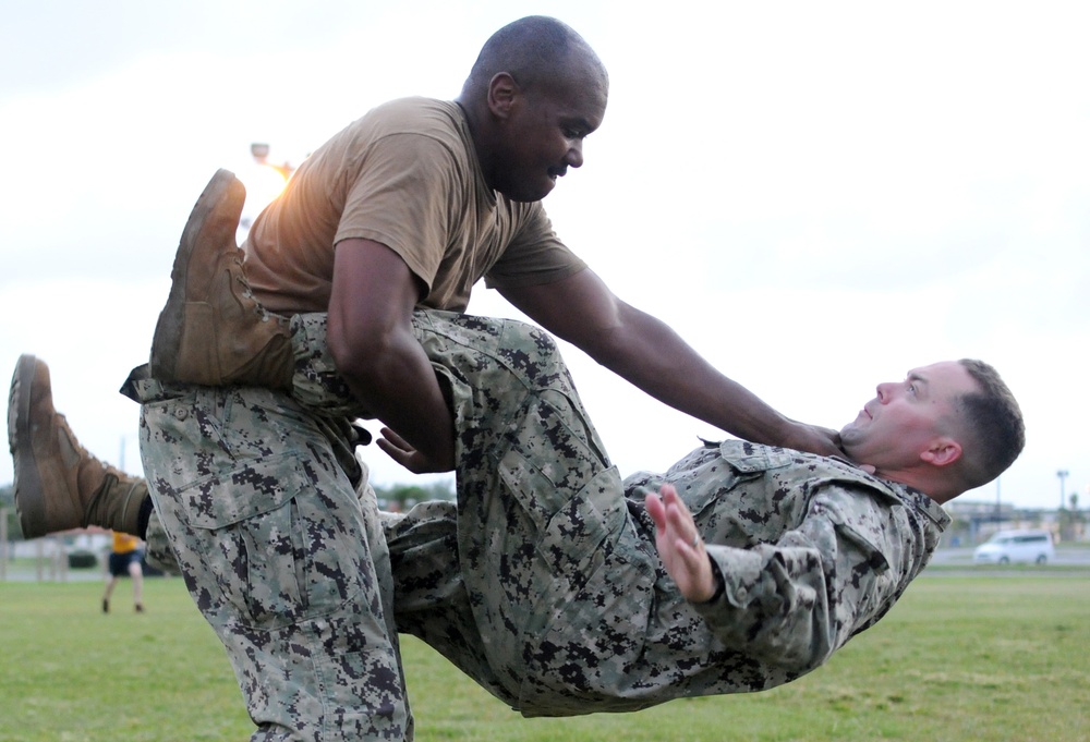 Seabee throw down
