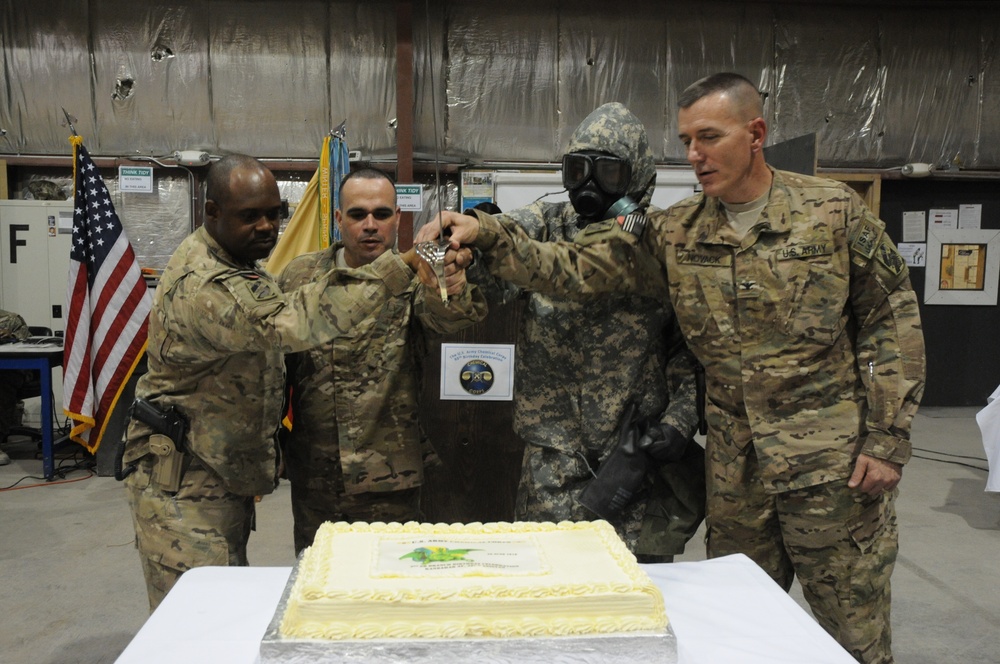 Task Force Provider celebrates Chemical Corps’ 95th birthday