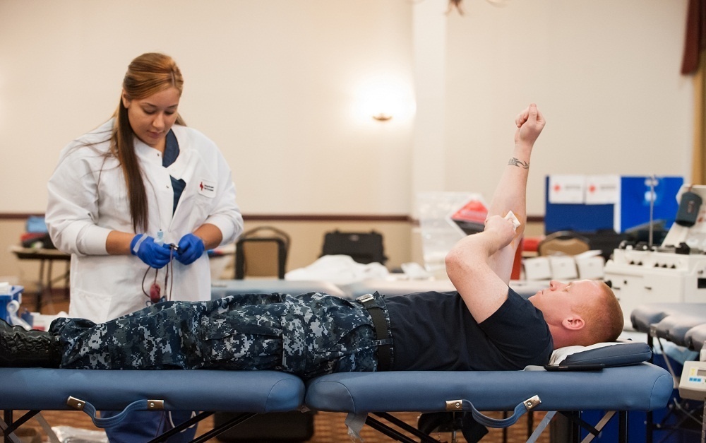ARC honors joint base for best blood