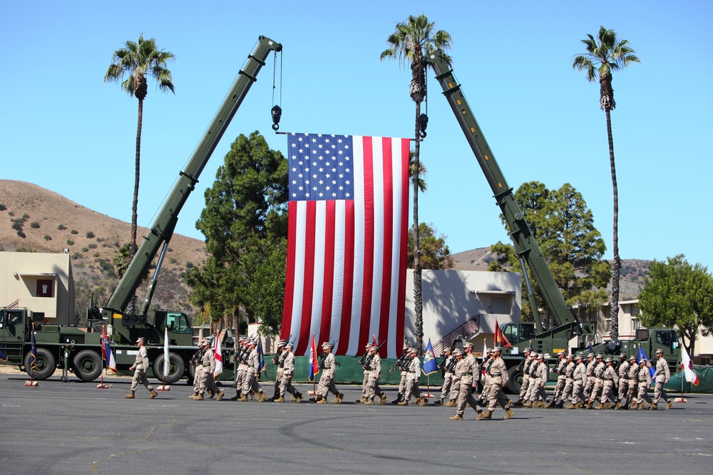 1st Maintenance Battalion receives new commanding officer