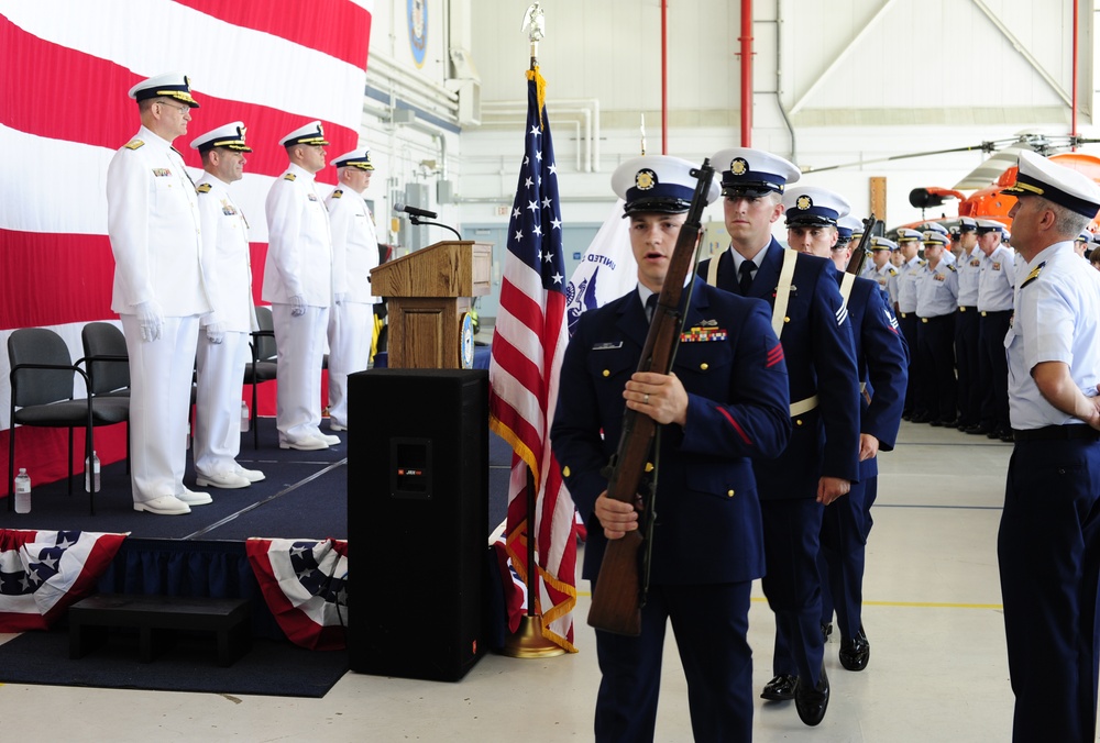 Coast Guard Air Station Atlantic City, NJ, Change-of-Command Ceremony