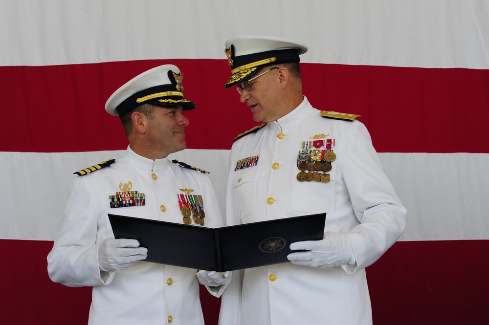 Coast Guard Air Station Atlantic City, NJ, Change-of-Command Ceremony