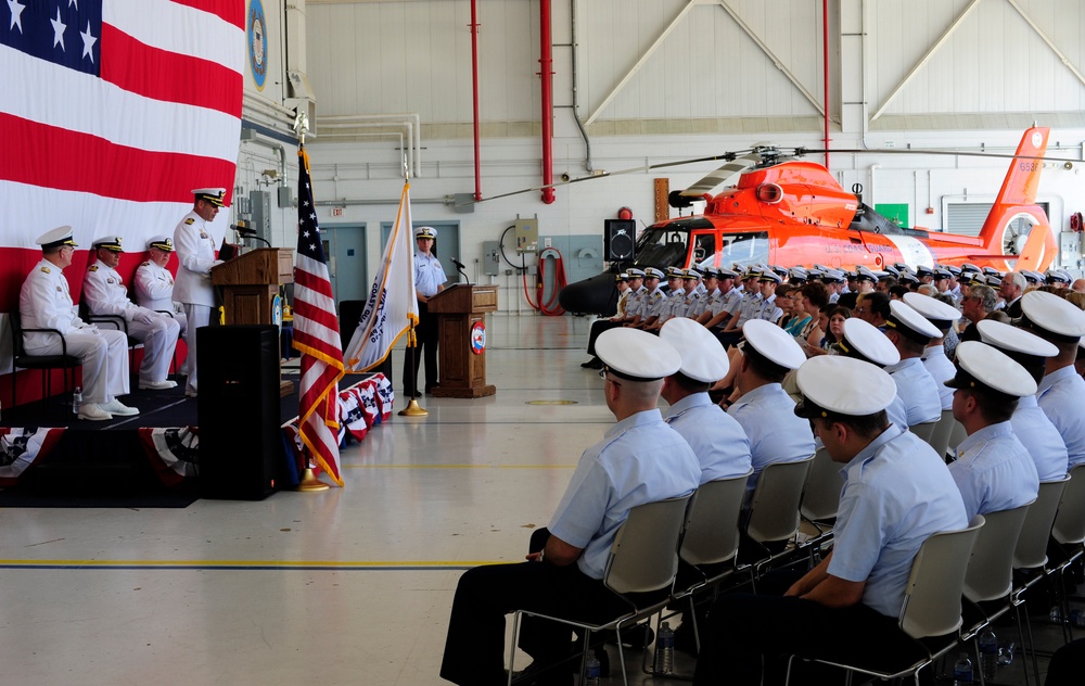 Coast Guard Air Station Atlantic City, NJ, Change-of-Command Ceremony