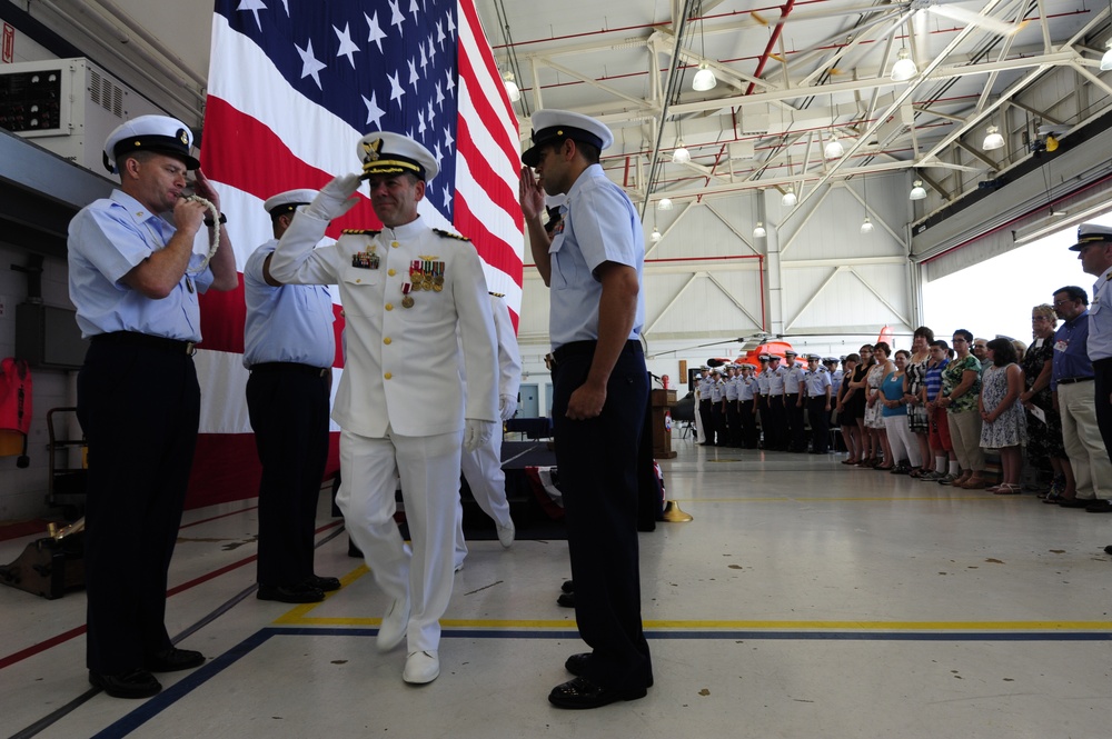 Coast Guard Air Station Atlantic City, NJ, Change-of-Command Ceremony