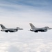 132nd F-16s take flight over Iowa