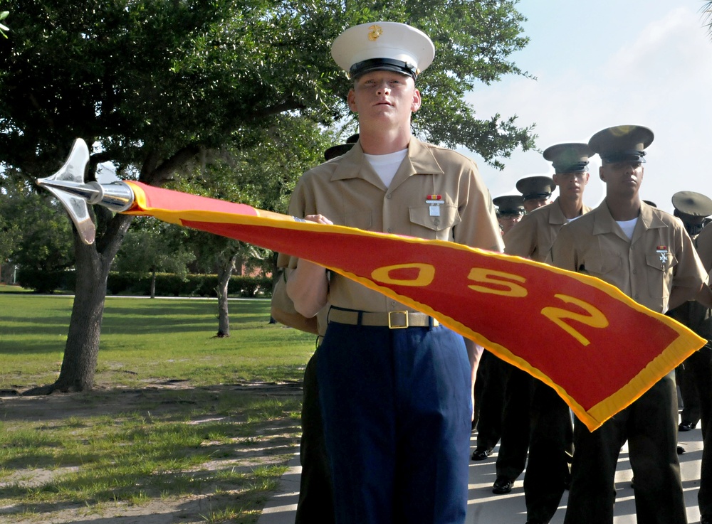 South Carolina Marines Graduates as Platoon Honor Graduate