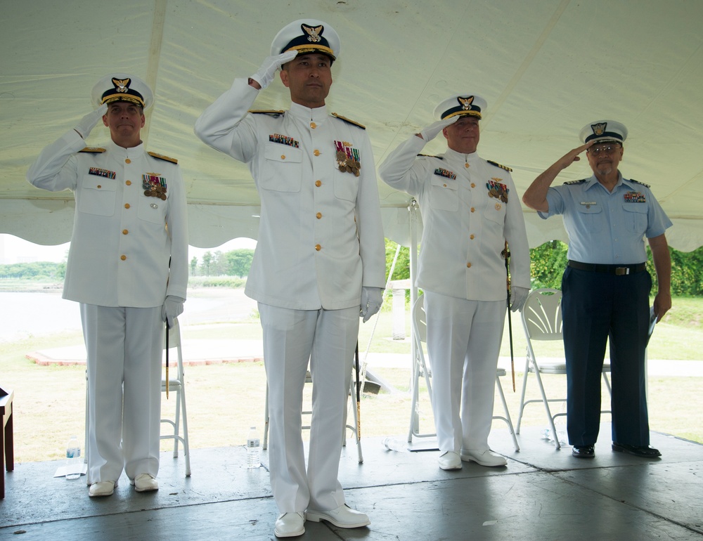 Sector Long Island Sound holds change of command ceremony