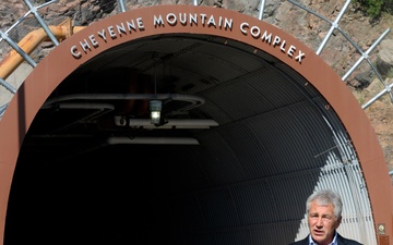 SECDEF visits Colorado Springs