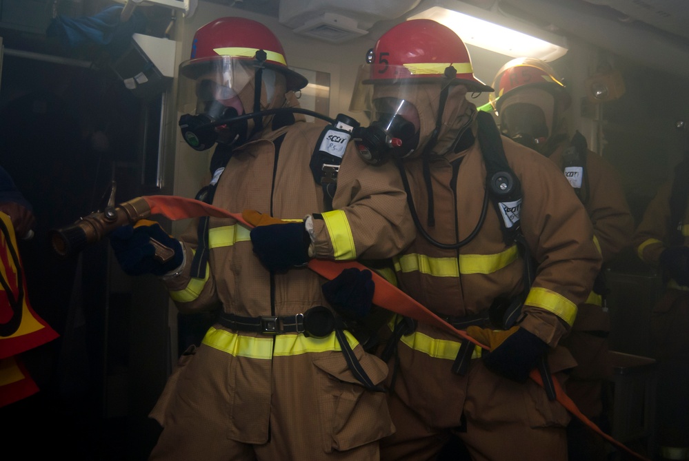 General quarters drill