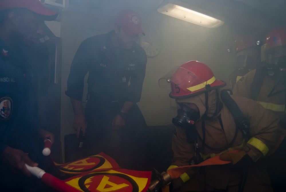 General quarters drill