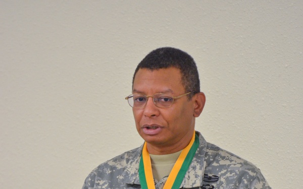 Maj. Gen. Holman awarded the Order of the Marechaussee