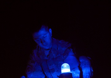Electricians light up the flghtline