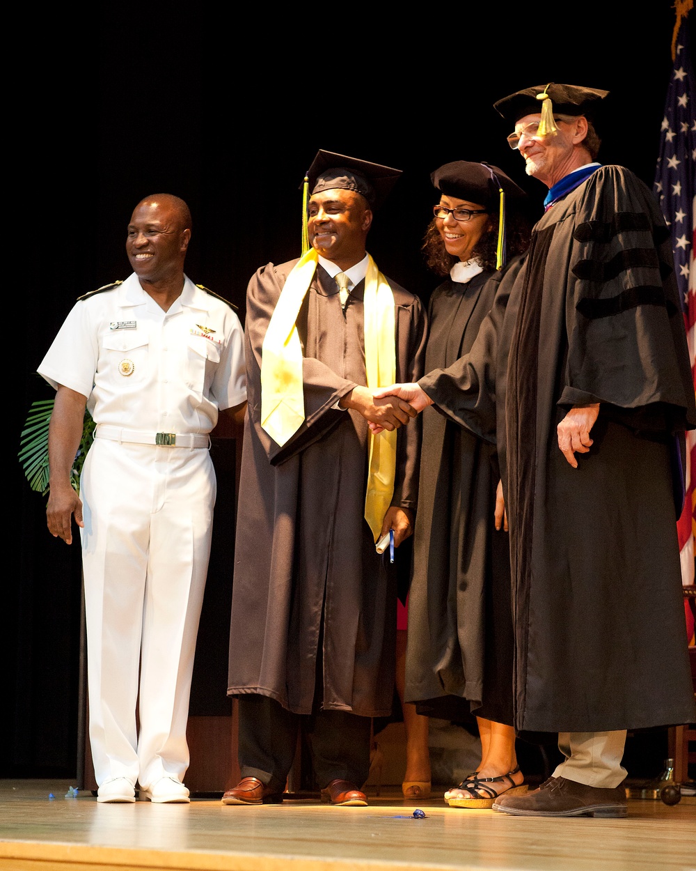 MARCENT (Fwd) Marine receives diploma in Bahrain