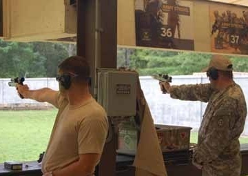 Army Reserves at Interservice Pistol Championships