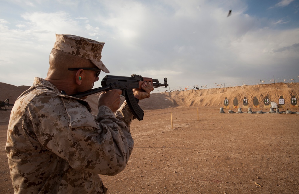 RCT-7 Ammo-Techs conduct foreign weapons test